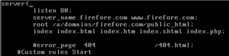error_page 404 /404.html�@��(g��)��עጵ�����ǰ����룣���ɣ�